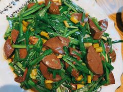 韭菜炒牛血-牛八宝桂林米粉(八里庄店)