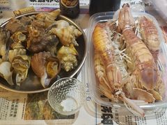 -霞涌市场海鲜摆卖区