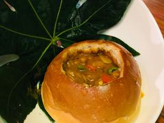 咖喱面包鸡-烛影拾光观景餐厅·创意菜·摄影·小提琴(大唐不夜城店)