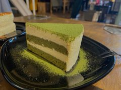 抹茶蛋糕-出走咖啡·面包(宋庄店)