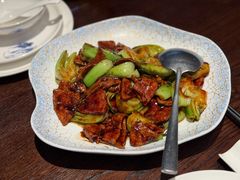 菜梗炒猪肝-菲乐餐厅(三十年经营·湖滨路店)