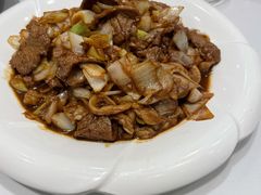 葱爆羊肉-紫光园·烤鸭·北京菜(劲松店)