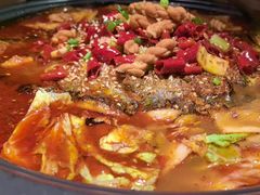 -探鱼·鲜青椒爽麻烤鱼(北京路天河城店)