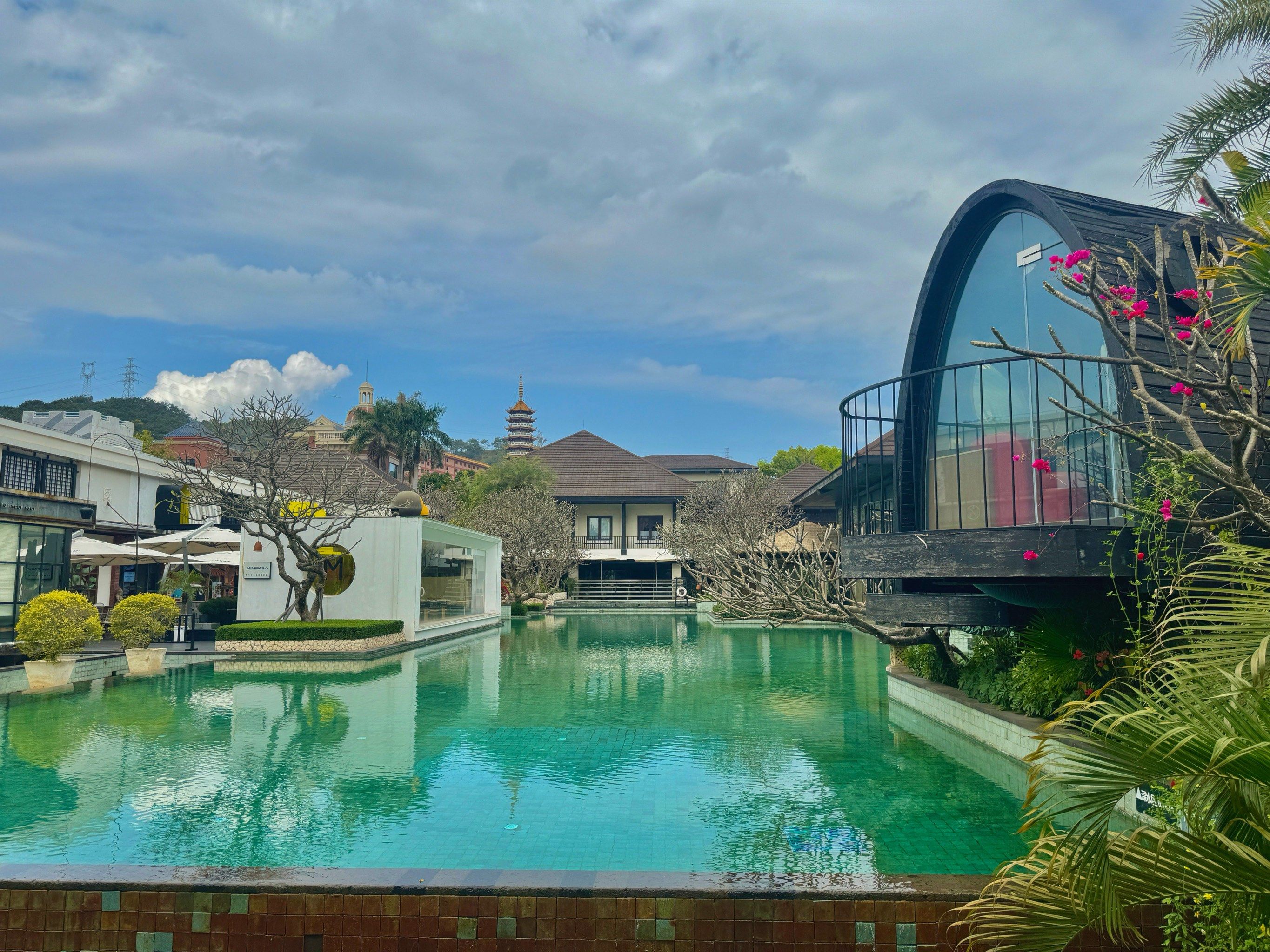 在国内像在泰国度假一样