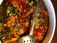 水煮牛肉-绿茶餐厅(深圳龙华天虹购物中心店)