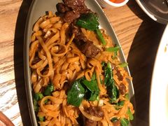 芥兰牛肉炒粿条-金成潮菜博物馆(海珠湿地店)