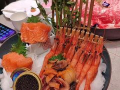 刺身三拼-合乐·创意火锅·海鲜火锅(亚东柒号店)