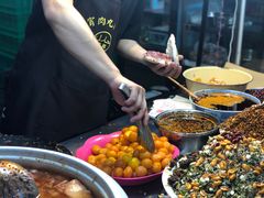 -清真马乐贝腊牛肉蛋黄菜夹馍(马蓉洒金桥店)
