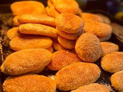 鸭油酥烧饼-小潘记鸭血粉丝汤