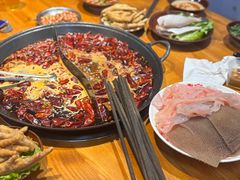 鲜鸭血-木货街重庆老火锅(流塘店)