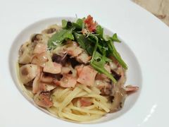 意式奶油培根蘑菇意大利面-娜娜家·Nana's restaurant(国金汇店)
