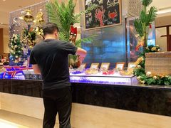 自助取餐区-亚龙湾希尔顿自助餐厅·海鲜·烧烤·沙滩BBQ·现场乐队