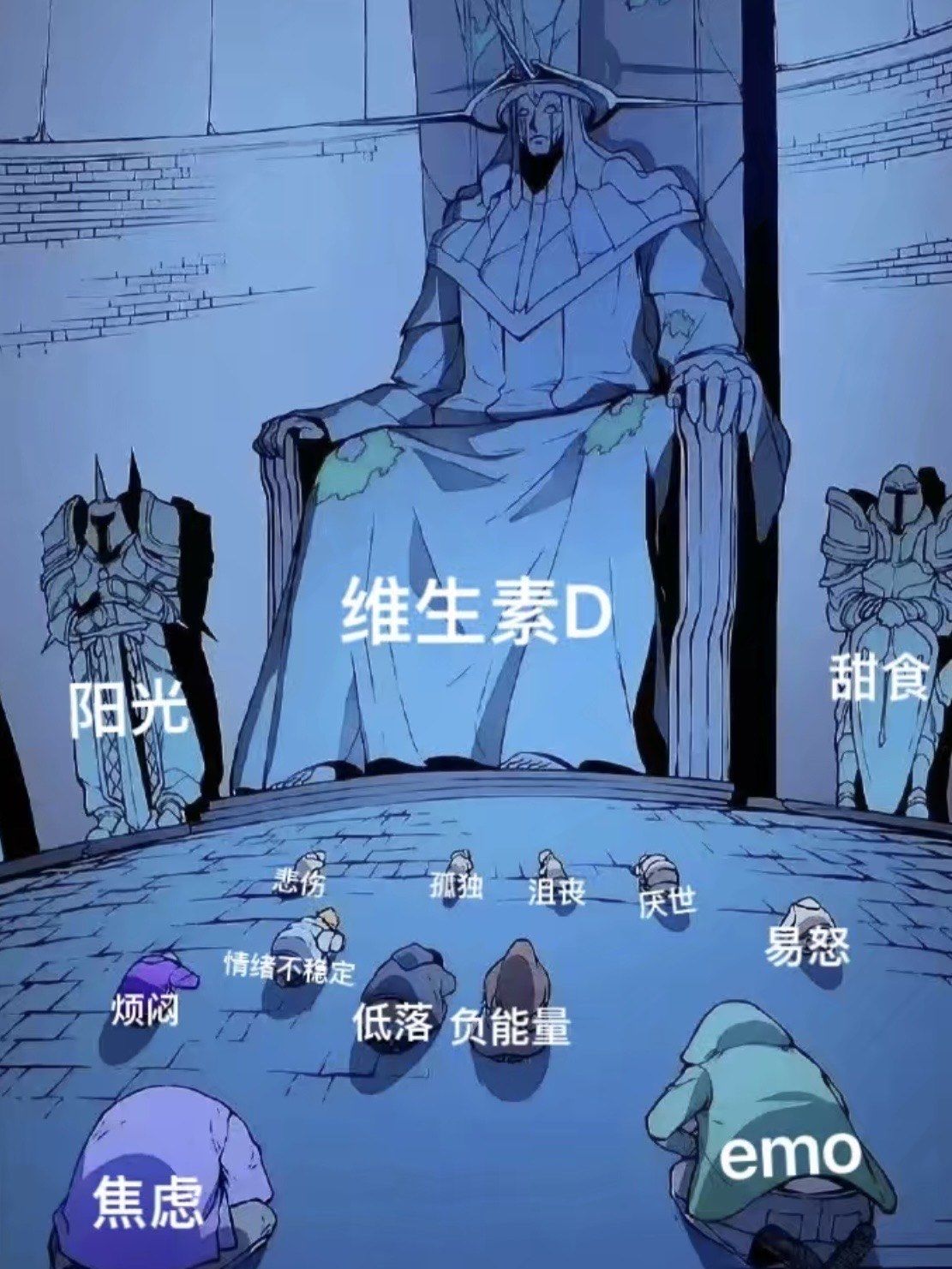 缺维生素d的五大表现!