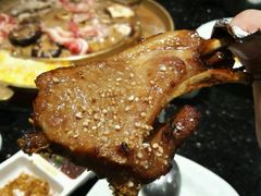 烤法式羊排-猪啊牛呀羊啊铜盘烤肉(正大广场店)