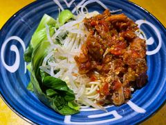 鸡杂拌面-砖头卤味