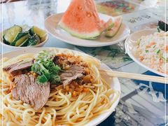 -许记驴肉黄面胡杨焖饼