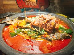 -探鱼·鲜青椒爽麻烤鱼(广州欣荣广场店)
