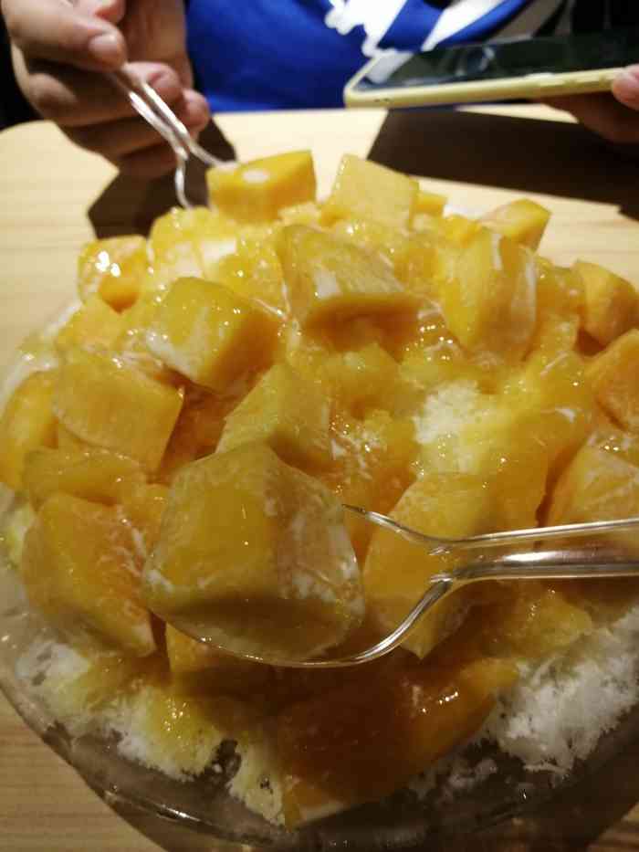 斯利美芒果冰(外图店)-"77打卡:斯利美芒果冰(外图店)找不到的.