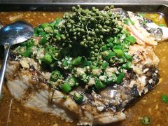 鲜青椒烤鱼-探鱼·鲜青椒爽麻烤鱼(中天广场店)