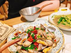 油淋花蛤-十面欢腾·海鲜面·台式Bistro(长乐路店)