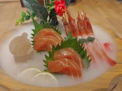 三文鱼甜虾拼盘-桃屋日本料理(清华科技园店)