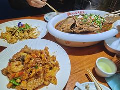 -二姐家三个拿手菜·北塘海鲜·大馅锅贴王(成林道店)
