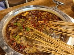 -拈签一笑黄牛肉辣卤串串