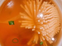 松茸菌汤菊花豆腐-陕西会客厅·宴会厅·唐世佳宴