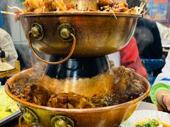 -超越炭火牛蛙火锅鸡(河东店)