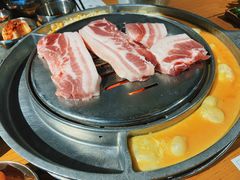 刀鞘五花肉-姜虎东白丁烤肉(恒隆广场店)