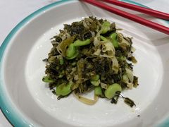腌菜毛豆-上海老饭店(北京分店)