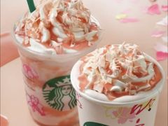 漫樱白桃风味茶拿铁-星巴克(常州新北公园店)