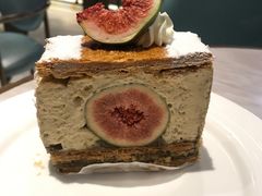 无花果拿破仑-KNOTKNOT珞珞·日式甜品(K11店)