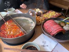 草本鸳鸯锅-盡膳口福跷脚牛肉火锅(晶耀前滩店)
