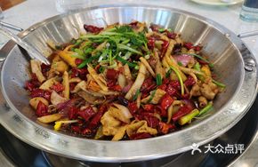 Dry Pot Chicken Offal Mixed with Chicken