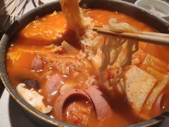部队年糕火锅-七八冷面·延边朝鲜族美食(欢乐谷店)