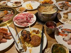 -韩京炭火烤肉自助料理(柯桥万达店)