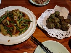 茄子烧豆角-山西人家(锦创书城店)