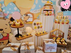 -11 Baby百日宴生日气球创意布置