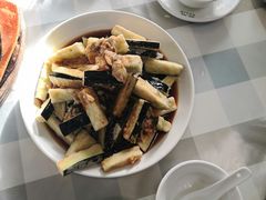 蛤蜊肉拌茄子-华春餐馆(鱼山路店)