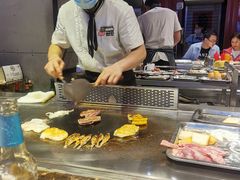 自助取餐区-尚雅铁板料理自助餐厅(乐松店)