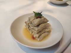 鸡汁荠菜百叶包-玫瑰厅上海菜(兴国路店)