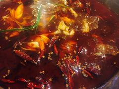 现炒料美蛙鱼头老锅底-红牌美蛙鱼头火锅(万辉国际广场店)