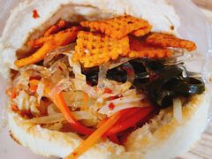 鸡蛋菜夹馍-三兄弟高炉烧饼