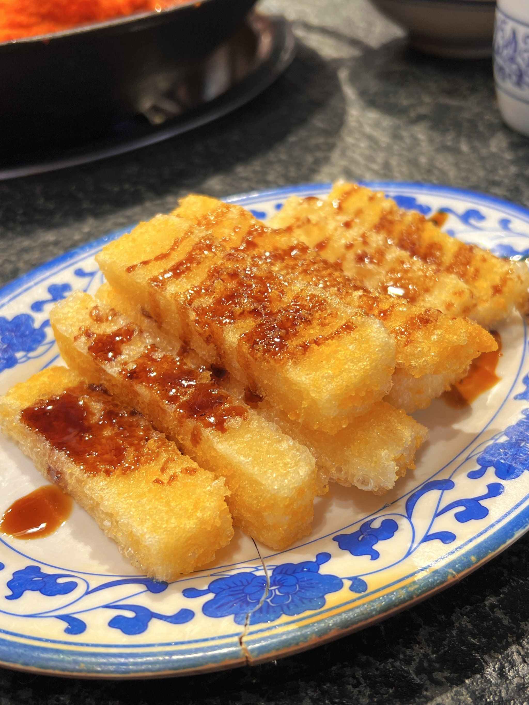 吃到的zui酥的糍粑,红糖浆香甜不腻!