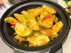 咸黄炒小瓜-芙蓉凰花园酒楼