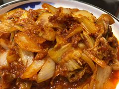 肉炒辣白菜-英兰朝族饭店(河南桥头店)