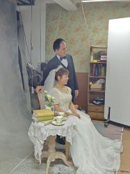 -时光纪亲子全家福照相馆(静安店母女写真父母纪念照)