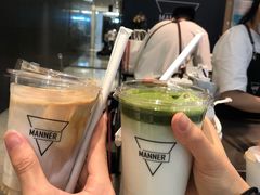 抹茶拿铁-Manner Coffee(芮欧百货店)