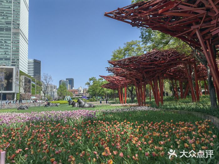 静安雕塑公园图片